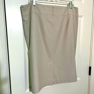Talbots beige skirt